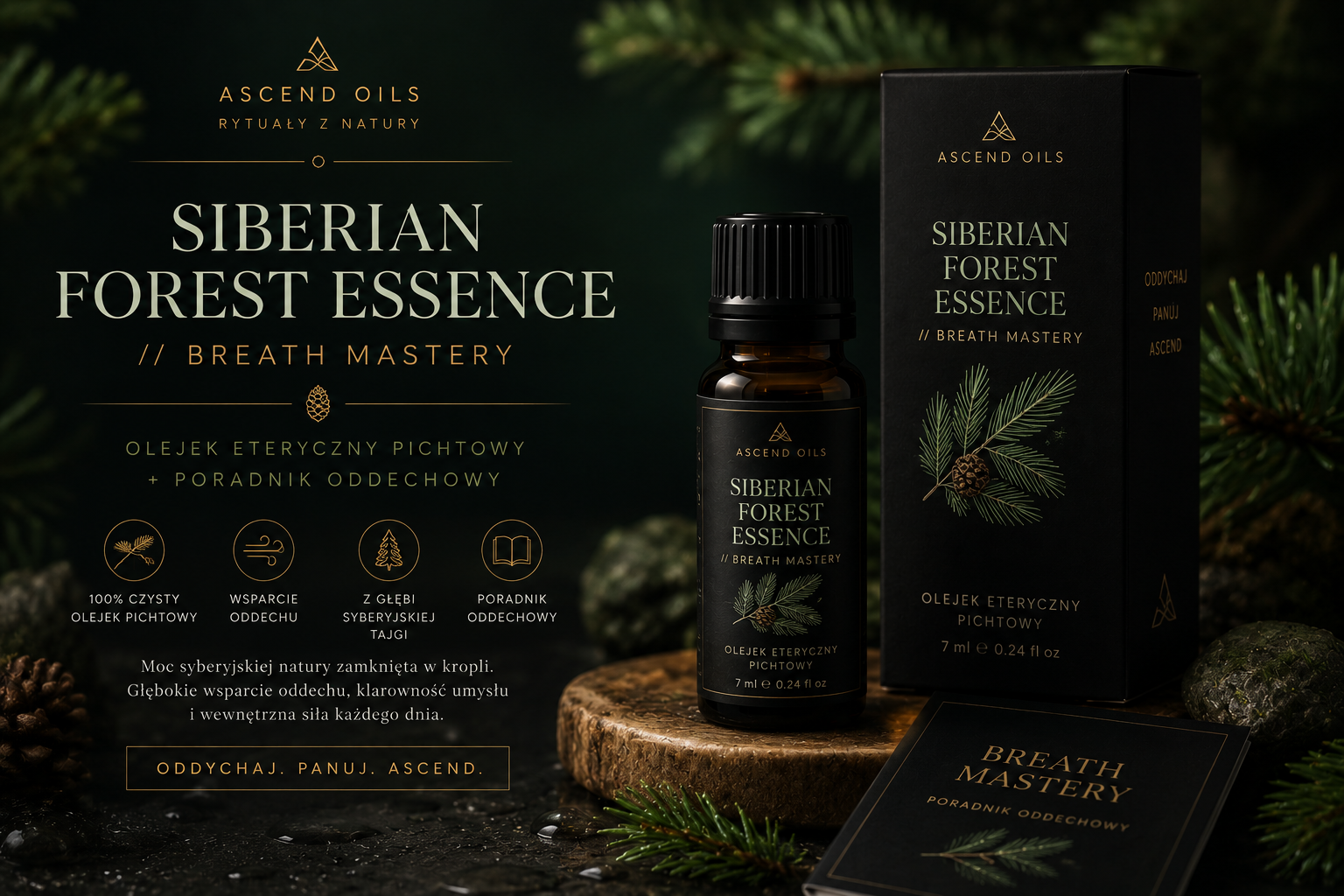 SIBERIAN FOREST ESSENCE // BREATH MASTERY